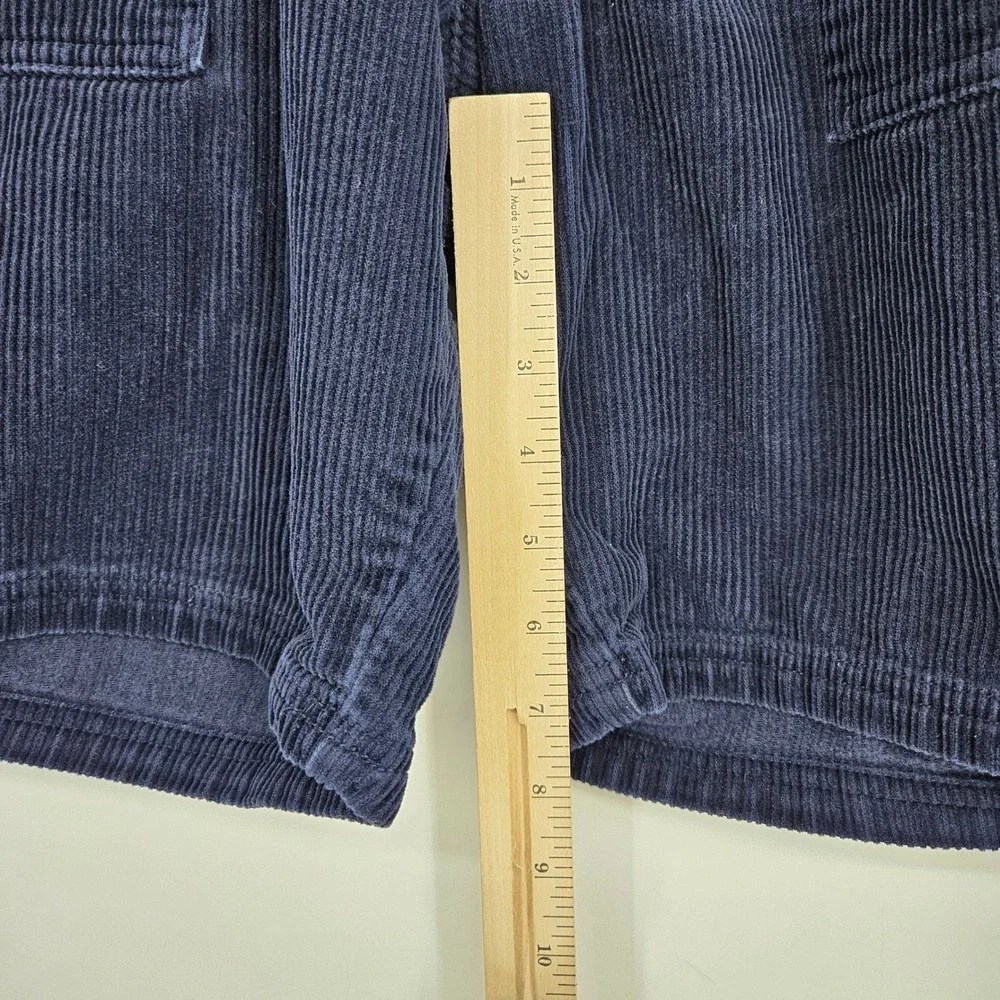 Vintage OP Ocean Pacific Shorts Mens 36 Blue Corduroy Casual Outdoors Preppy